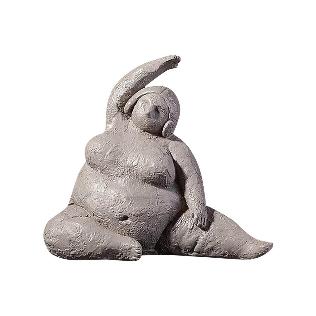 Abstract Sculpture Elegant Yoga  Woman Resin Art Bedroom Living Room Home Decoration