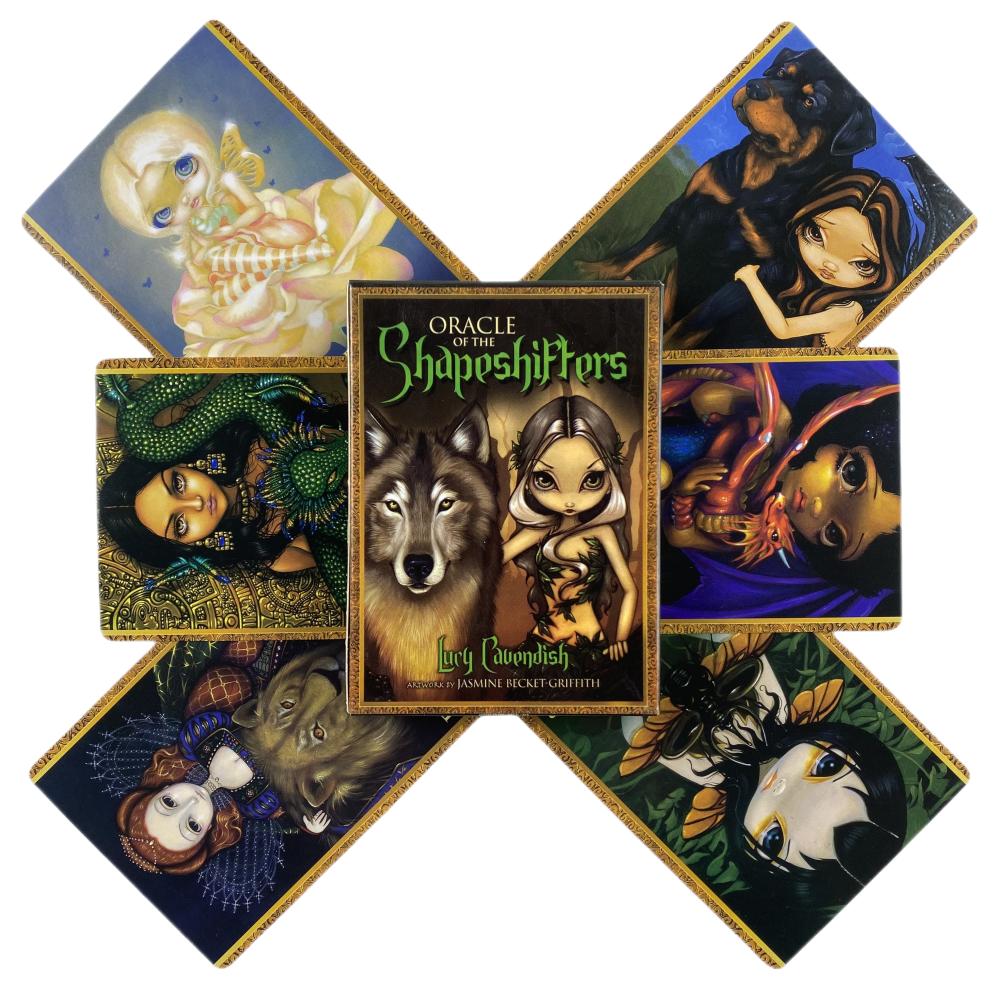 Oracle of The Shapeshifting Cards Full English Cards Deck Tarot Divination Wisdom Fate Family Party Edition Board Game