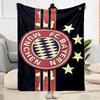 Bayern Munich Blanket Ultra-Soft Suitable for Livingroom Picnics Bedding Four Seasons Universal Stylish Decor