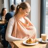 Cotton Muslin Nursing Feeding Scarf Lightweight Muslin Nursing Cover Public Places
