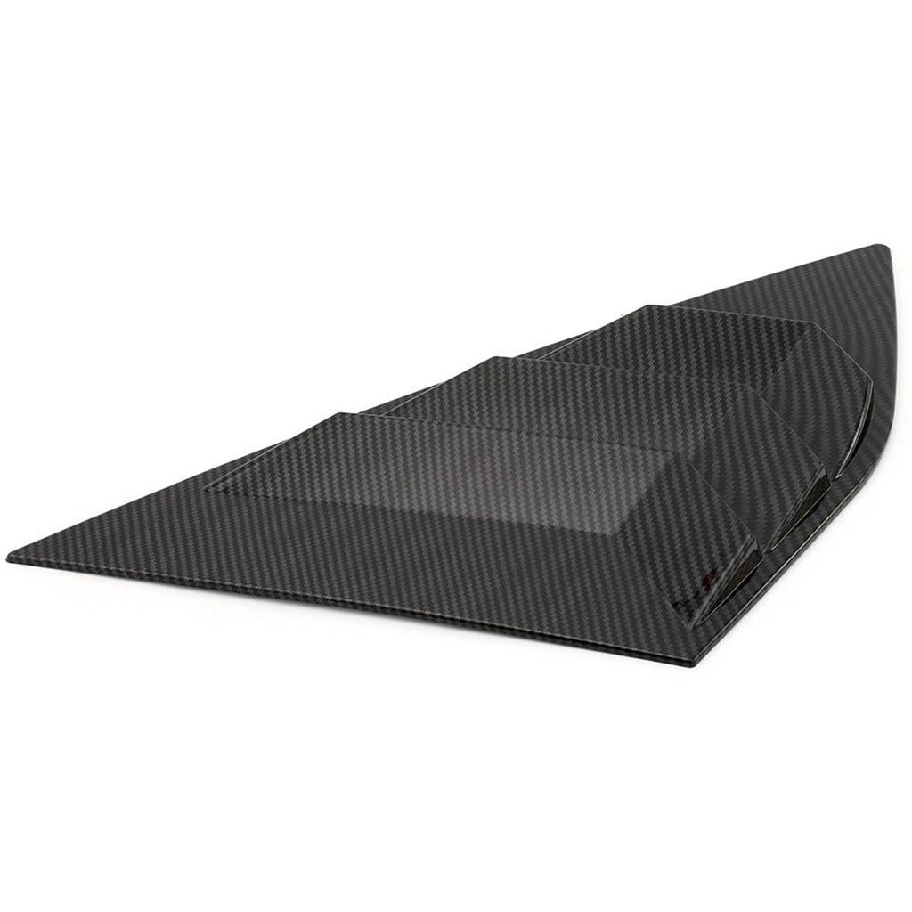 Rr Window Louve  Car Rr Window Blinds Side Tuyere Louve  Vent for    ST   MK3 Hatchback Carbon    