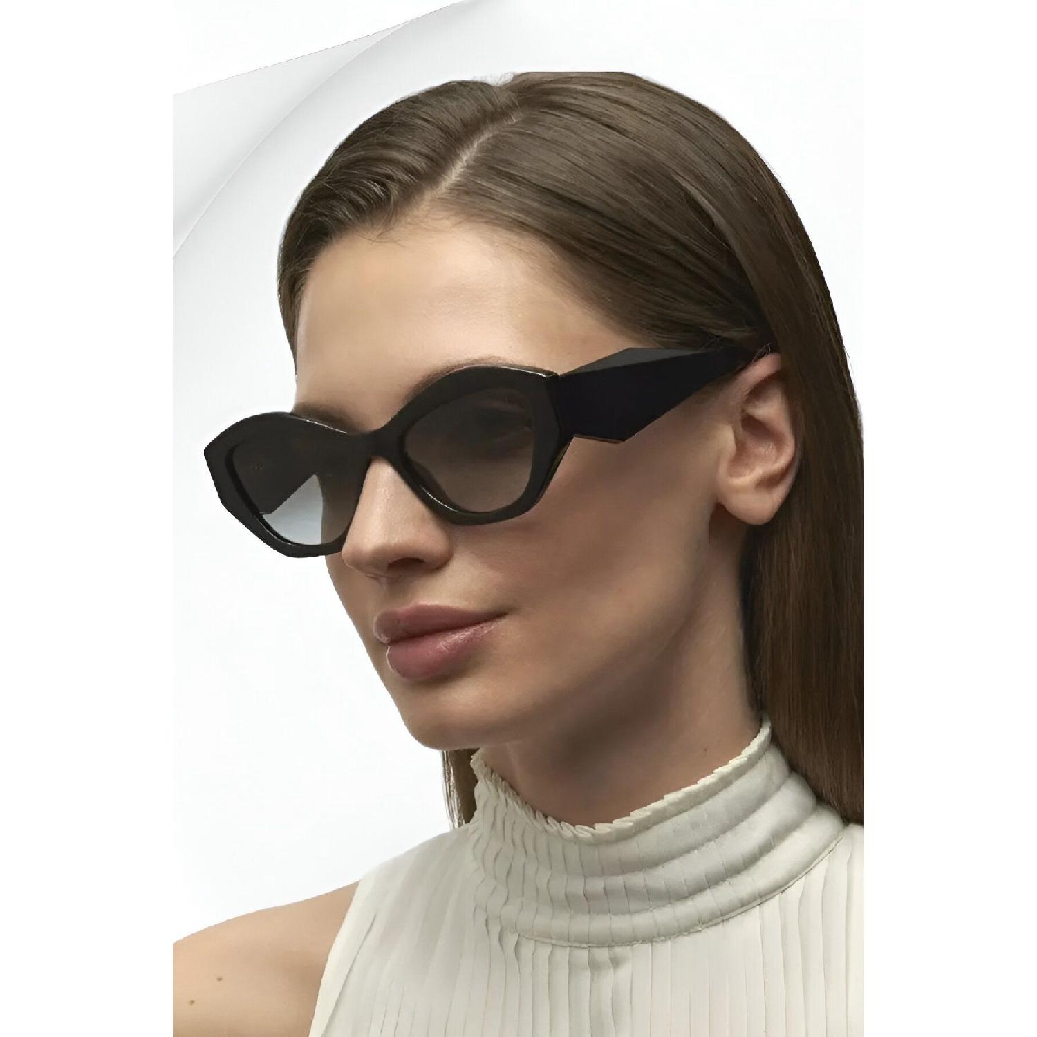 

Spr 07y 1ab-0a7 53-19 Черные женские солнцезащитные очки белый