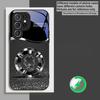 Purple Four Leaf Flower For Samsung Galaxy S20 FE S21 22 23 Plus S24 Ultra S25 Edge S24Ultra For Magsafe Glass Phone Casee