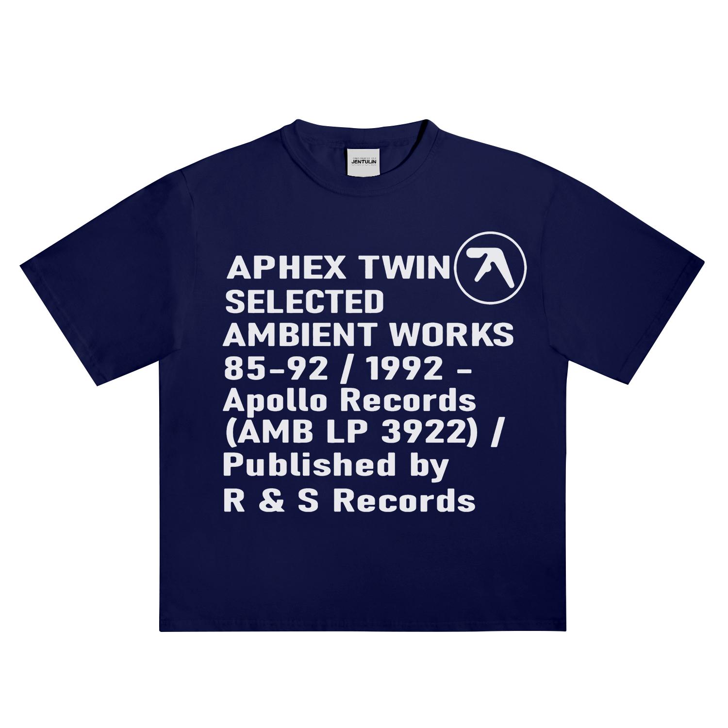 

Harajuku Hip Hop Streetwear Mens Clothing Aphex Twin Graphic Oversized Korean Short Sleeve Tops Tee Y2k Aesthetic Tshirt Cotton S