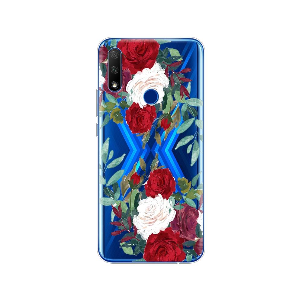 For Honor 9X Global Case Honor 9X Premium Case Silicon TPU Soft Back Cover Phone Case For Huawei Honor 9X Premium STK-LX1 Bumper