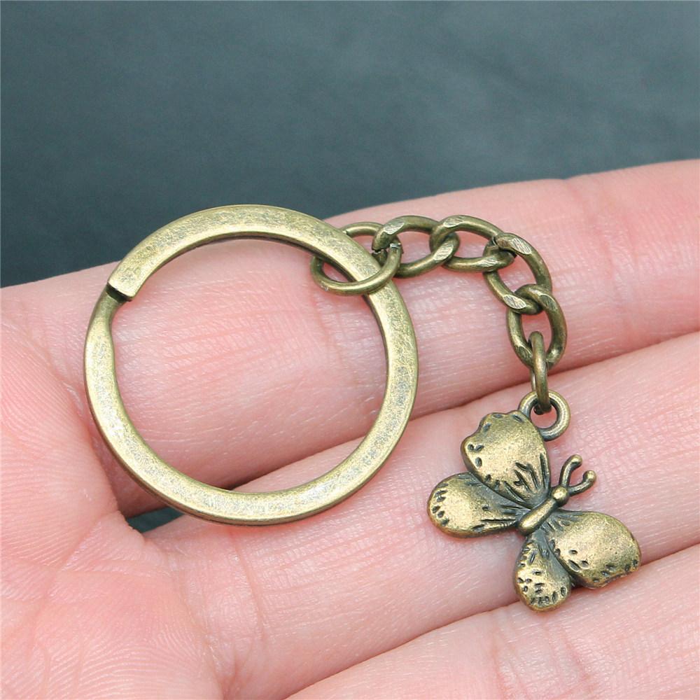 Bee Butterfly Garden Insect Keychain for Friends Hot Sale Modern Bridesmaid Gift Dainty Daily Use Accessory