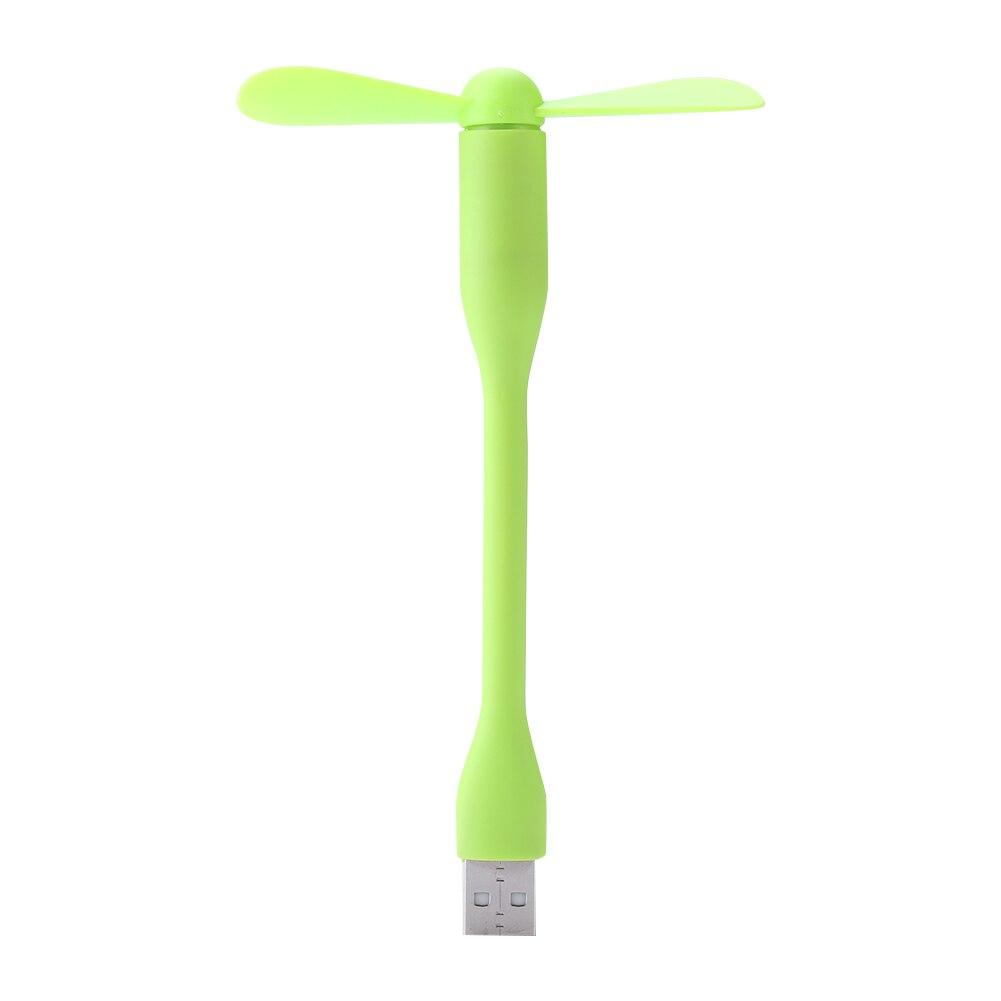 Mini USB Fan Flexible Bendable Fan For Power Bank Laptop PC AC Charger Portable Hand Fan For Computer Summer Gadget
