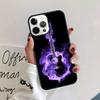 Retro Guitar Music Phone Case Back Cover for iPhone 17 Air 16 15 14 13 11 12 Pro Max Plus Shell Coque