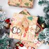 1roll Gift Wrapping Paper ChristmasTree Santa ClausWrapping Paper Birthday Gift Wrapping Paper Christmas Wrapping Paper Handmade