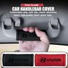Car Roof Armrest Soft Pull Handle Gloves Ceiling Protective Cover For Hyundai Genesis N-LINE I10 I20 I30 I40 IX20 IX35 Kona Getz R8