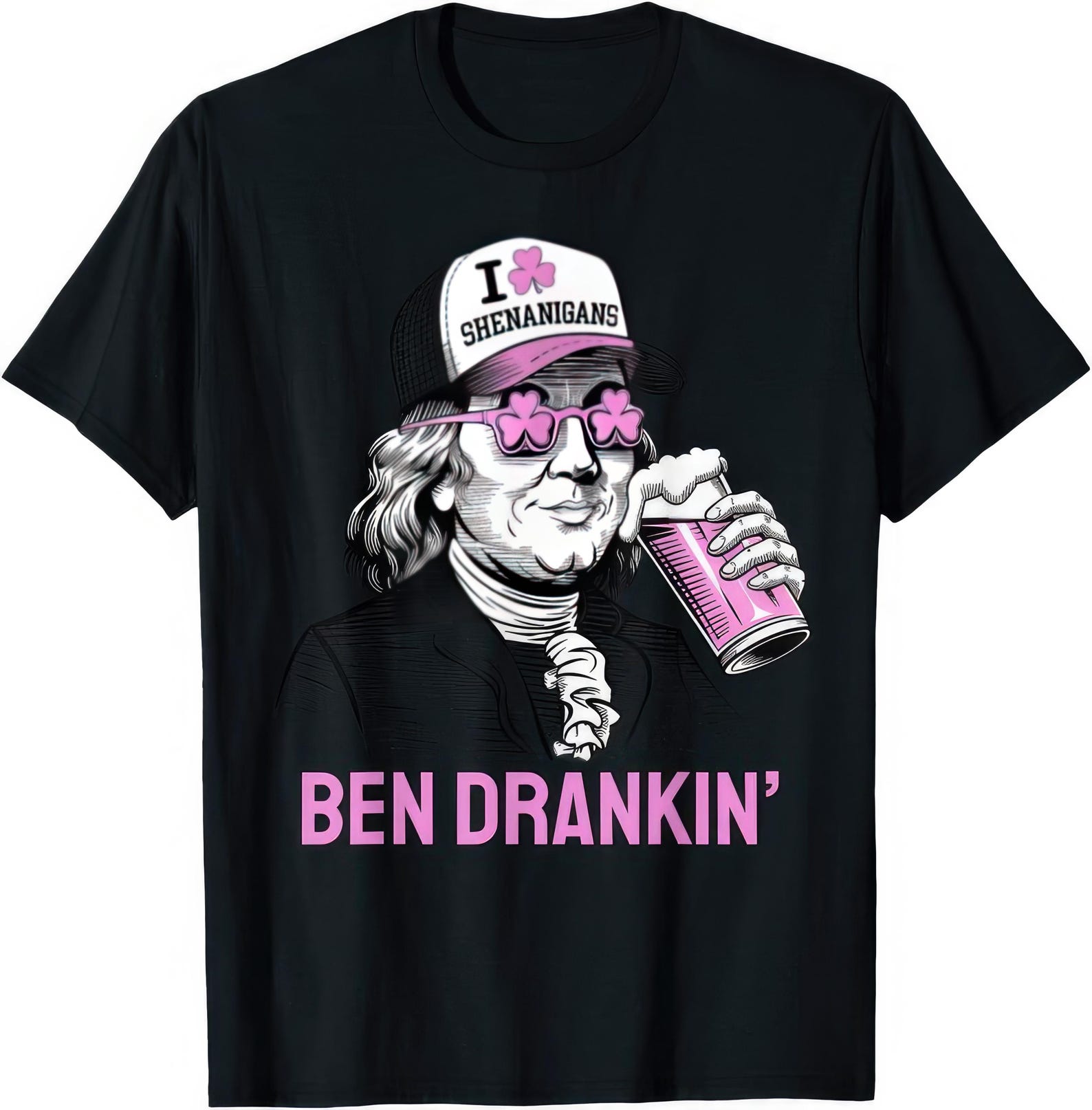 Ben Drankin Irish I Love Shenanigans T shirt 4XL