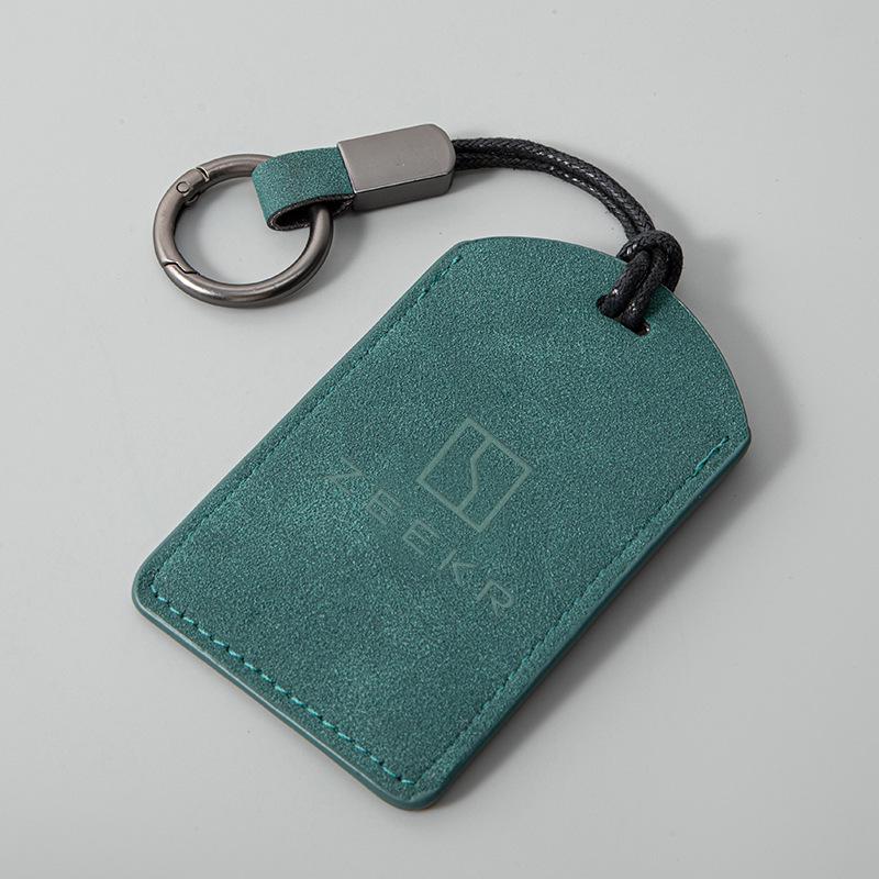 

Zeekr 001 Bluetooth Key Case: Suede 3D Smart Key Bag Accessory