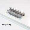 Curved Grip Drawer Pull Handle Zinc Alloy Cupboard Door Handle  Furniture Hardware