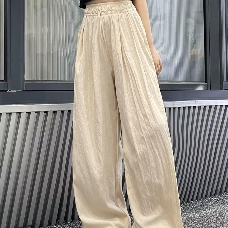 Girls' Summer Thin Pants Baby Summer Clothes Ice Silk Wide Leg Mosquito Proof Pants Yamamoto Pants