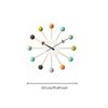 Modern Silent Wall Clock Decorative Detail Round Ready To Hang Home Decor
