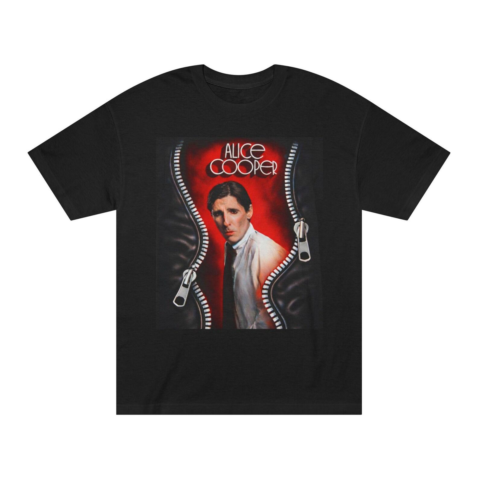 Alice Cooper Tee | Zipper Catches Skin S
