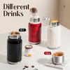 316 Stainless Steel Vacuum Flask – 300ml/420ml Travel Thermos Bottle with Dual Lids for Coffee & Ice Water