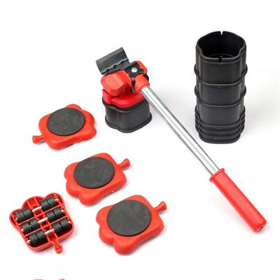 Ensemble de 13 pièces de roulettes professionnelles pour déménagement de meubles avec barre à roulettes réglable en hauteur, outil de déplacement de meubles