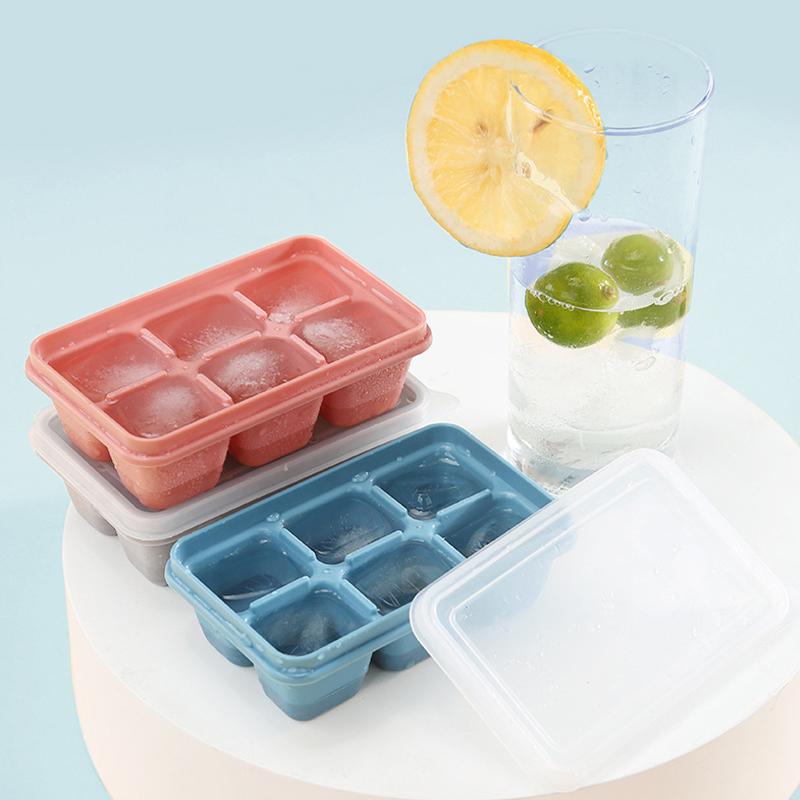 Ice Grid Freezer Homemade Silicone Ice Making Box Summer Personalized Ice Making Multi Functional Box Ice Box