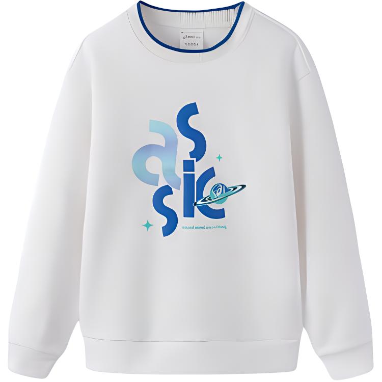 Asics Sports Performance Sweatshirt White Teenagers 334241213029-10 110