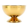 Stainless Steel Ice Cream Cup Dessert Bowl with Fork for Fruit Ice Cream Pudding Sauce Medium