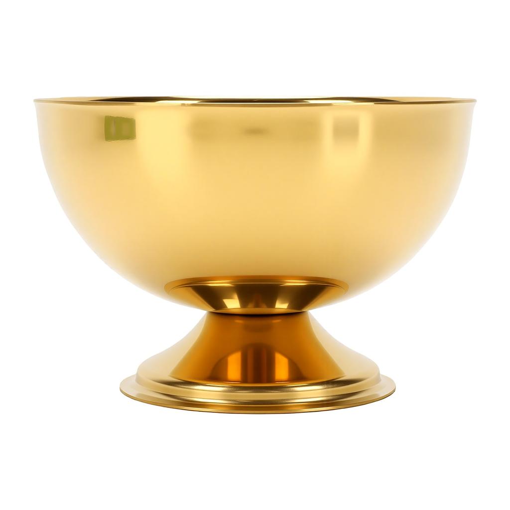 Stainless Steel Ice Cream Cup Dessert Bowl with Fork for Fruit Ice Cream Pudding Sauce Medium