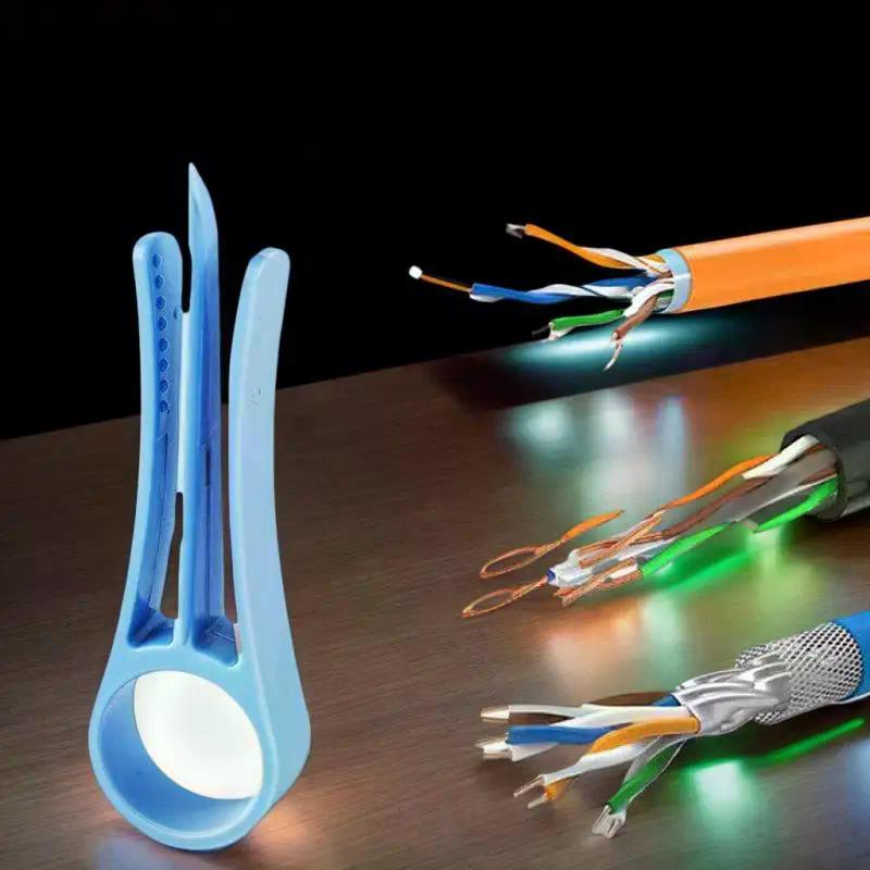 Netzwerkkabel Entdrillwerkzeug, Engineer Drahtrichtwerkzeug für CAT5/CAT5e/CAT6/CAT7 Drähte Paartrennwerkzeuge Schnell & Einfach Entwirr