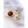 925 Sterling Silver Natural Stone Lapis Lazuli  8MM Round  Stud Earrings  Classic  Jewelry  High Quality Daily Jewelry Bijoux