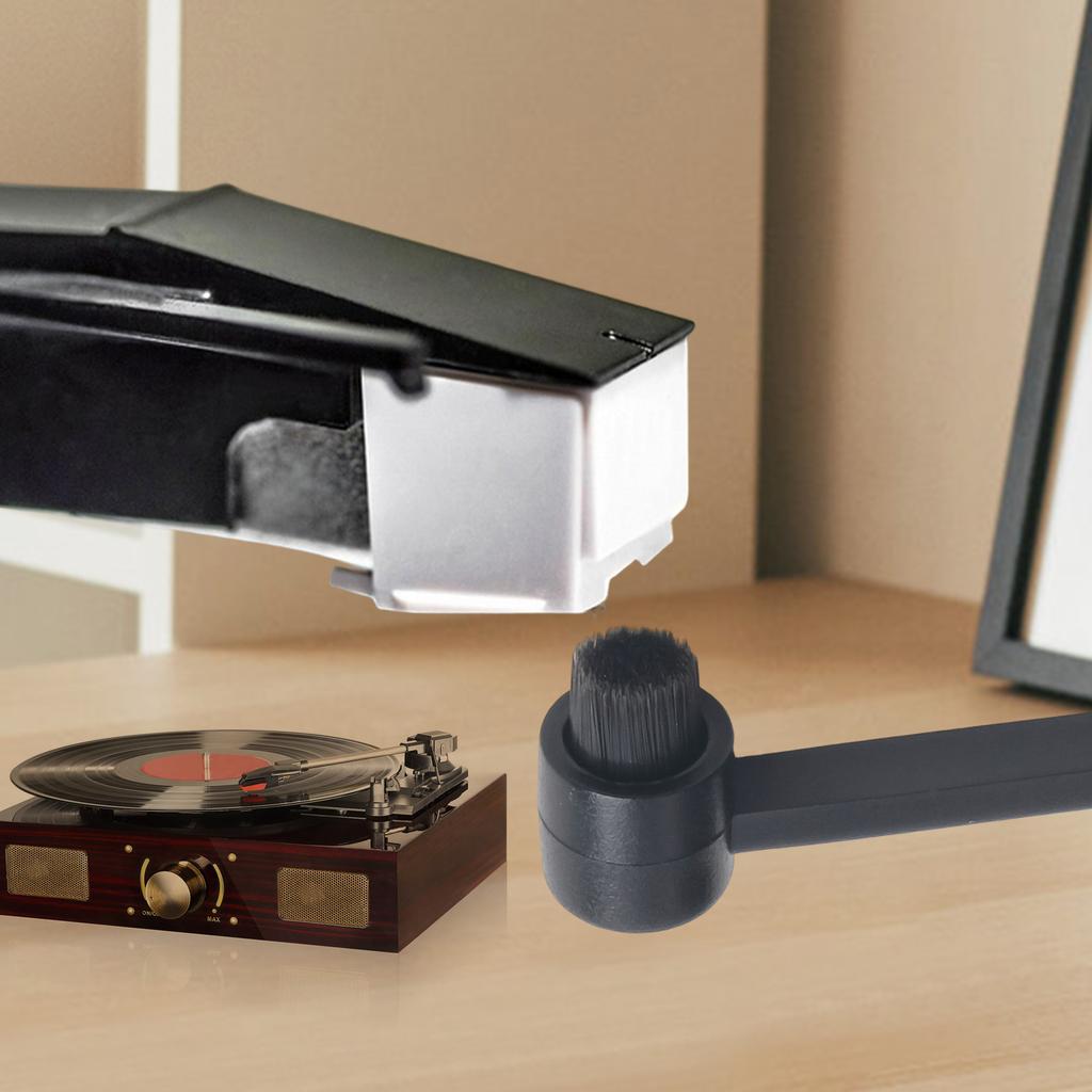 Audiophile Accessories Stylus Cleaning Tool Deep Cleaning Capability High-Density Carbon Fiber 2.3 Inches Long For Turntables