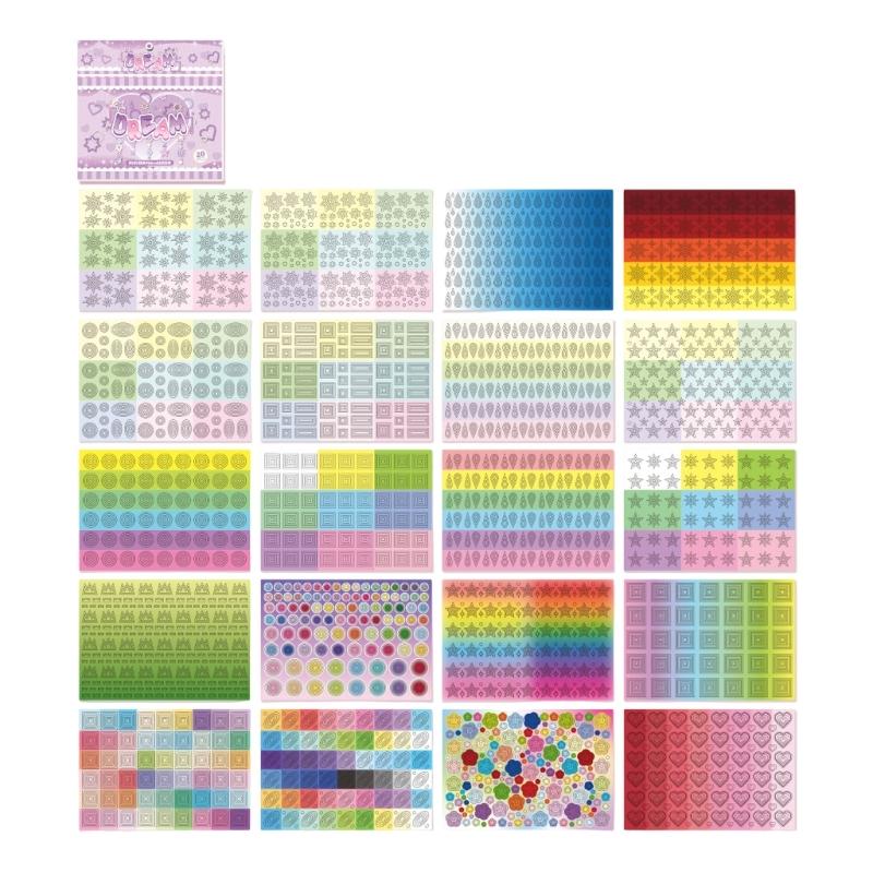

Waterproof Decorative Sticker for Scrapbooking, Letters, Scrapbooking Sticker Scrapbook Accessories Artistic Sticker