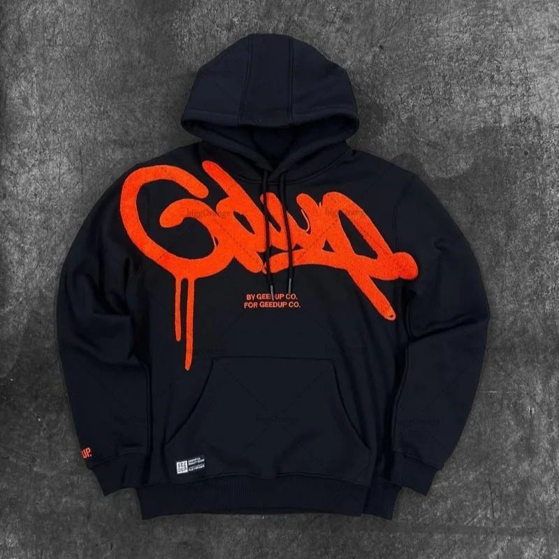 

Американский уличный хип-хоп красочные полосы с буквами модное худи оверсайз Харадзюку ретро панк повседневный свитшот S