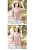 Summer New Stylish Seven-Sleeve Chinese Style Shirt for Middle-Aged Women
