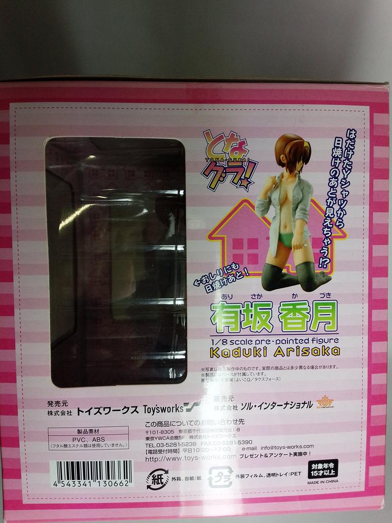 Arisaka Kazuki Standard Edition White Scale PVC Bemalt Fertig Tonagura! (1/8 Figur)