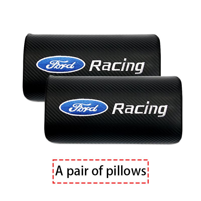 AACX1 Car Seat Neck Pillow Headrest Seatbelt Shoulder Safety Pad Protector For Ford Ranger S-Max Focus Mondeo Transit Custom Ranger