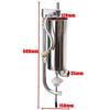 4L 304 Vertical Machine 4 Tube Commercial Stainless Steel Meat Sausage Stuffer Maker 600*150*120mm