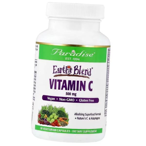 

Витамин С Комплекс, Vitamin C 500, Paradise Herbs 90вегкапс (36643003) 90vcaps