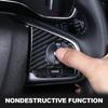 Matte Carbon Wood Grain Trim For Honda CRV CR-V 2017 - Car Inner Armrest Window Glass Lift Switch Garnish Protector Cover