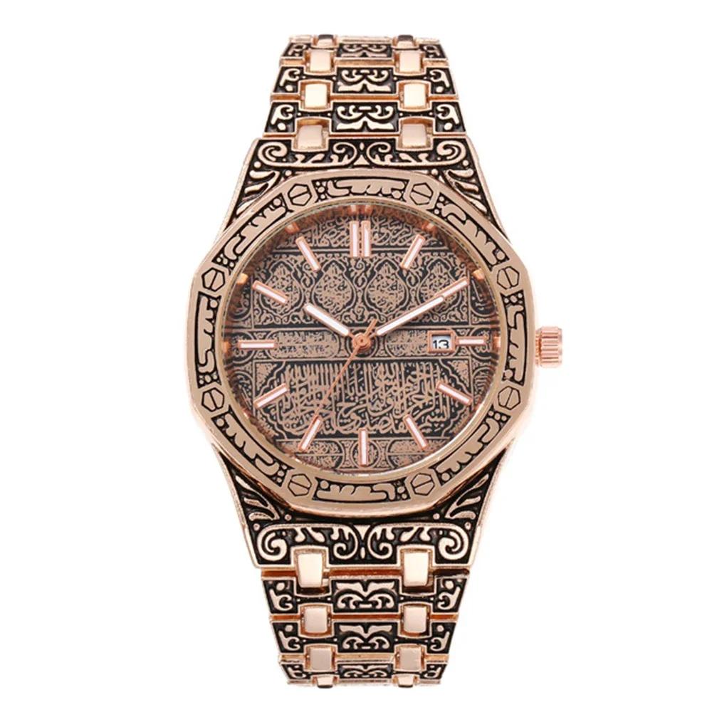 New Luxury Men Watches Fashion Men Stainless Steel Watch Calendar Quartz Wristwatch Business Watches Man Clock Relogio Masculino