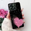Case For Honor X8b Cover LLY-LX1 LLY-LX2 LLY-LX3 Lovey Heart Cartoon Soft Clear Silicone Phone Case For Honor X8a CRT-LX1 Bumper