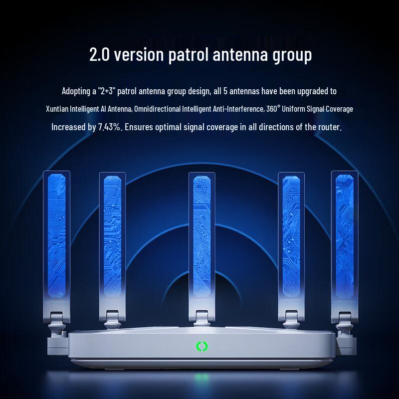 ZTE XunTian BE5100 Wi-Fi 7 Router (CN-Version)