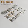 100 Piezas Clips para Paneles de Pared WPC Clip Metálico Para Revestimiento Ranurado de Pared y Techo WPC Clip Solamente Interior y Exterior Varios Tamaños