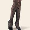 Thin Star Embroidery Pantyhose Cute Pattern Tights for Women Fashion Stockings Perfect For Layering Outfits