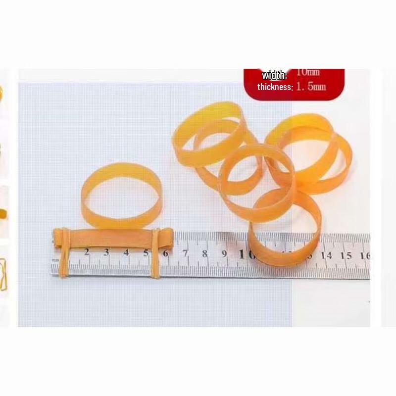 Industrial Yellow Rubber Bands