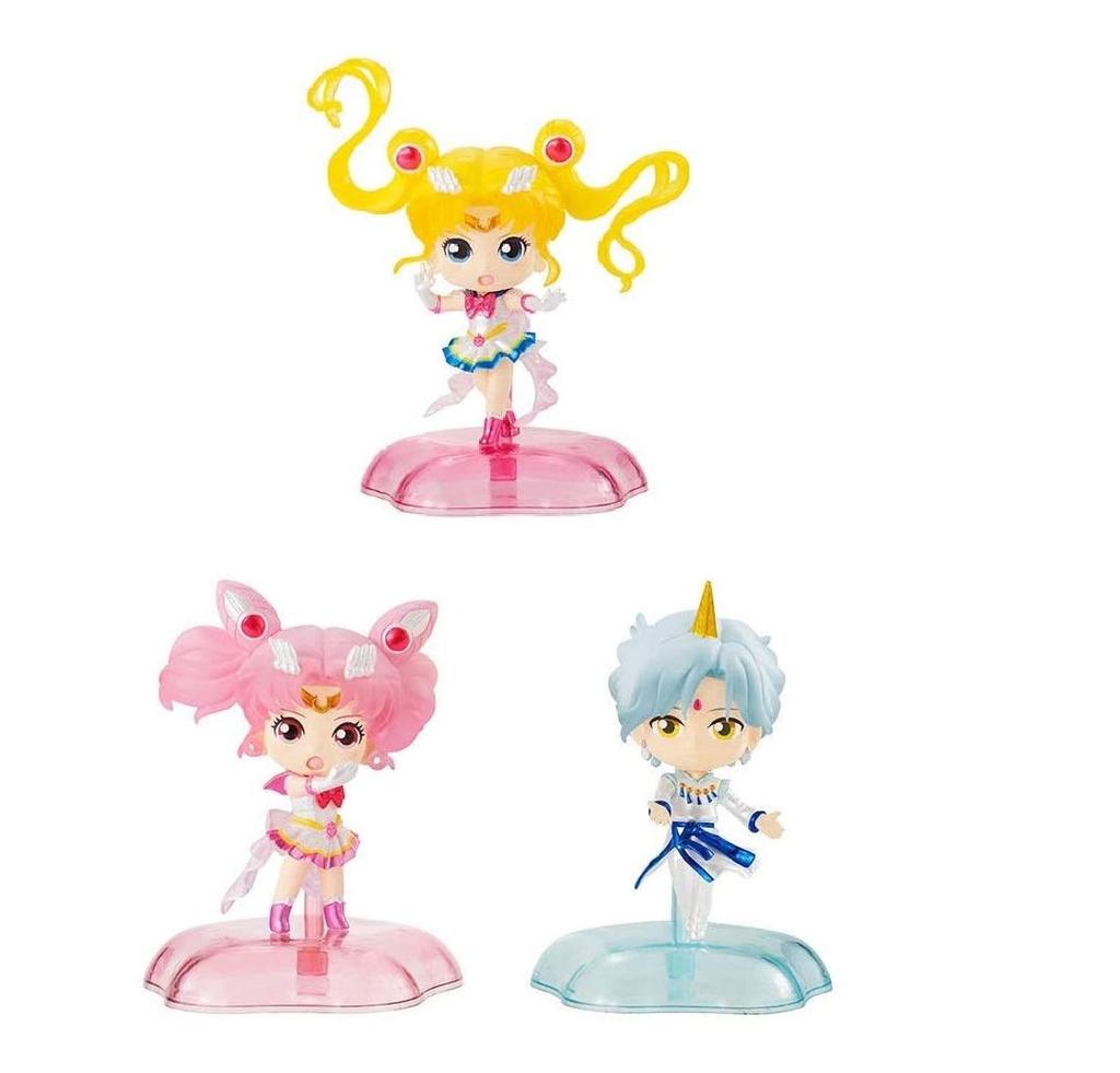 Sailor Moon Eternal Twinkle Statue Set of 3 Bandai (Movie Edition) - - [Pre-order Item]
