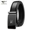 Septwolves Men's Leather Automatic Buckle Belt