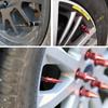 4pcs Car Universal Bullet Head Screws Valve Caps Personalized Modifications Pointed Valve Tips Bicycle and Motorcycle Tires