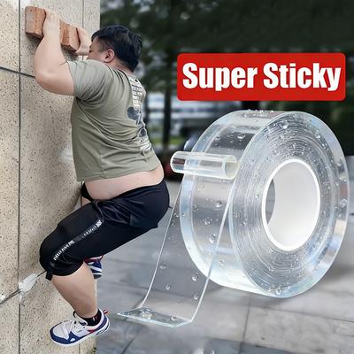 Power Tape Super Strong Oboustranná páska Extra Silná Lepicí Protiskluzová páska Vodotěsná Transparentní páska do kuchyně Koupelna