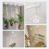 Wall Mount Plant Hanging Hook Carbon Steel Flower Pots Lifting Hook New Ceiling Hooks  Flower Pots