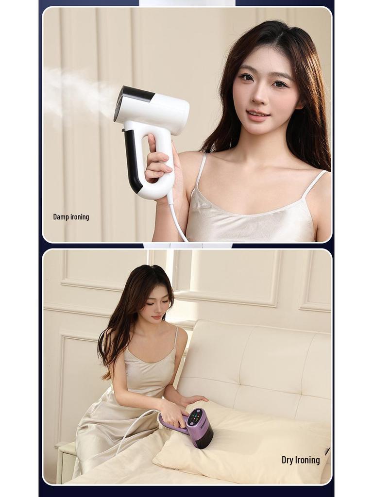 Handheld Portable Electric Garment Steamer and Iron for Dry & Wet Ironing