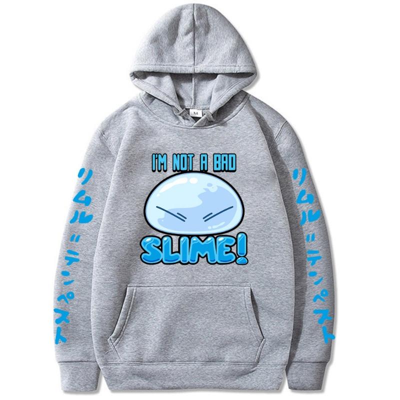 Anime Tensei Shitara Slime Datta Ken Hoodie Men Women Harajuku Pullover Street Wear Unisex Winter Plushed Sweater